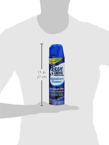 Blue Coral DC22 Upholstery Cleaner Dri-Clean Plus with Odor Eliminator, 22.8 oz. Aerosol - Image 5