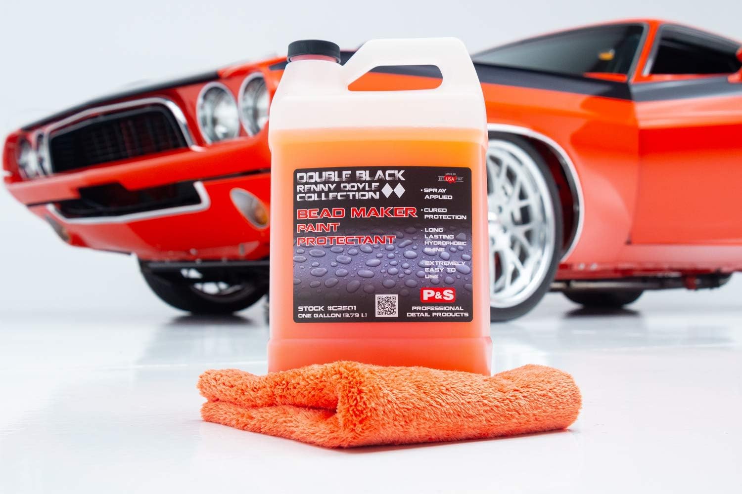 P&S Bead Maker Paint Sealant – Easy Spray & Wipe Protectant for Cars, Boats & RVs – Hydrophobic Gloss & UV Protection – Safe for All Surfaces - 1 Gallon - Image 4