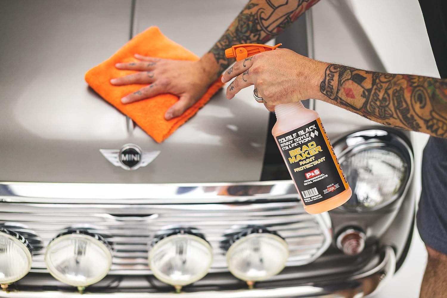 P&S Bead Maker Paint Sealant – Easy Spray & Wipe Protectant for Cars, Boats & RVs – Hydrophobic Gloss & UV Protection – Safe for All Surfaces - 1 Gallon - Image 5